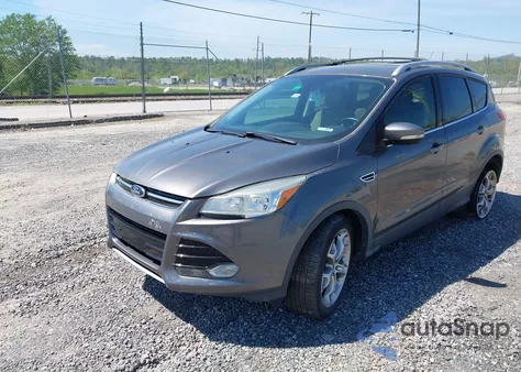2014 Ford Escape Titanium из США, поврежденный, VIN 1FMCU0J9XEUA53301